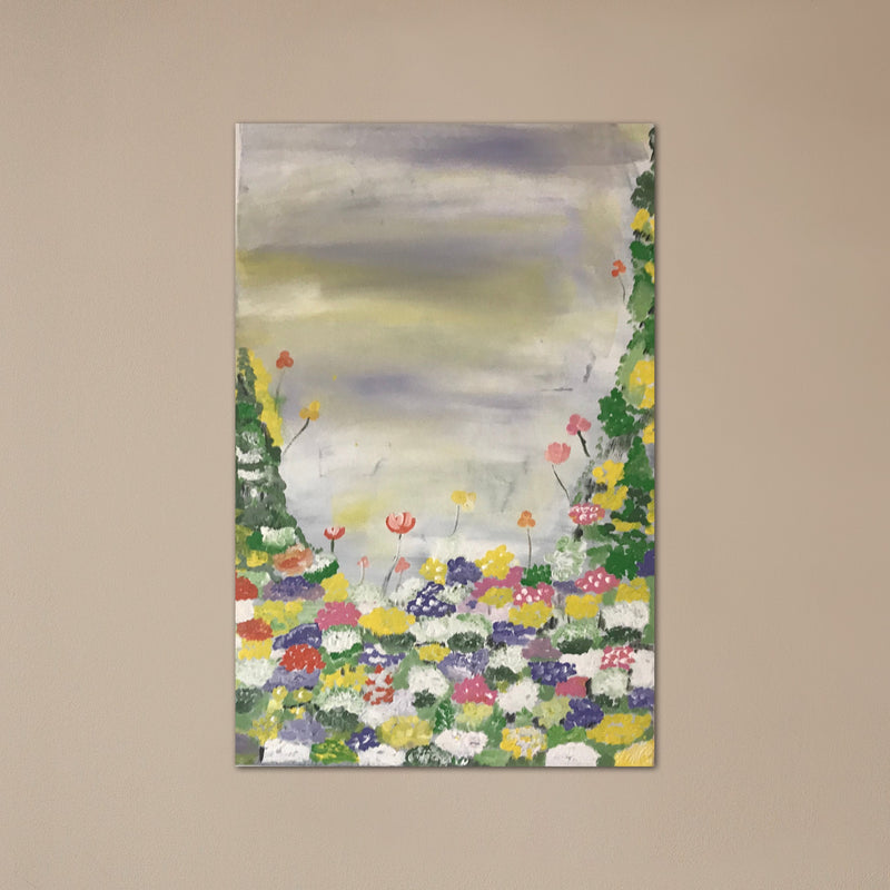 Acrylic painting of flowers